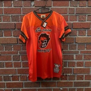 Leatherface Kids Graphic Orange Jersey